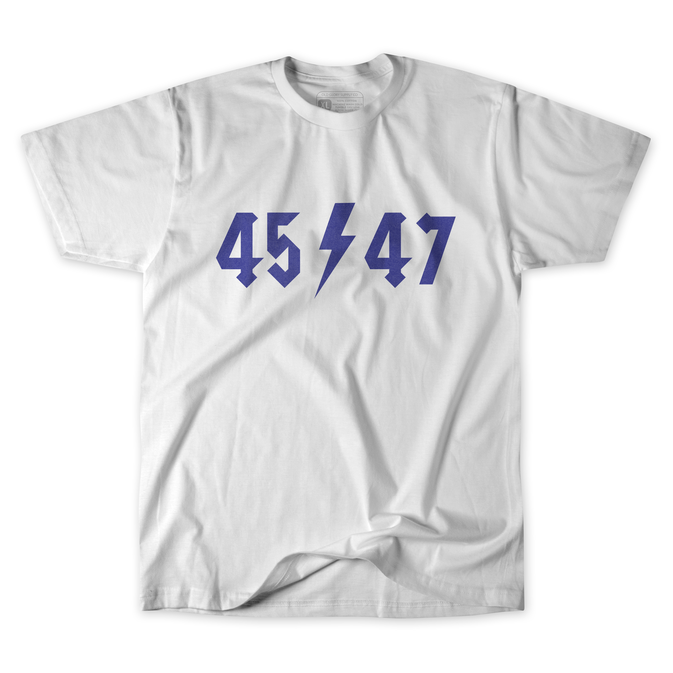 45⚡47 Patriotic Graphic Tee – Unapologetically American