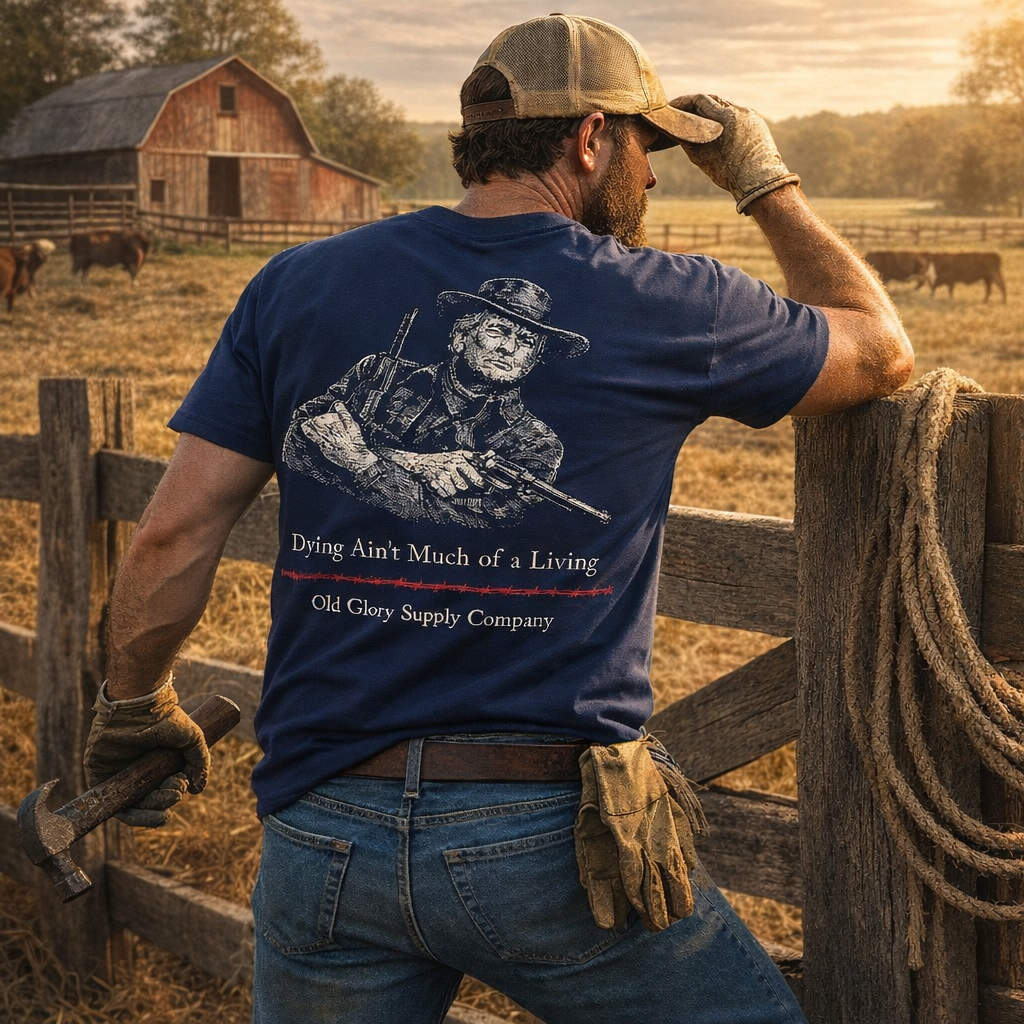 “Dying Ain’t Much of a Living” T-Shirt