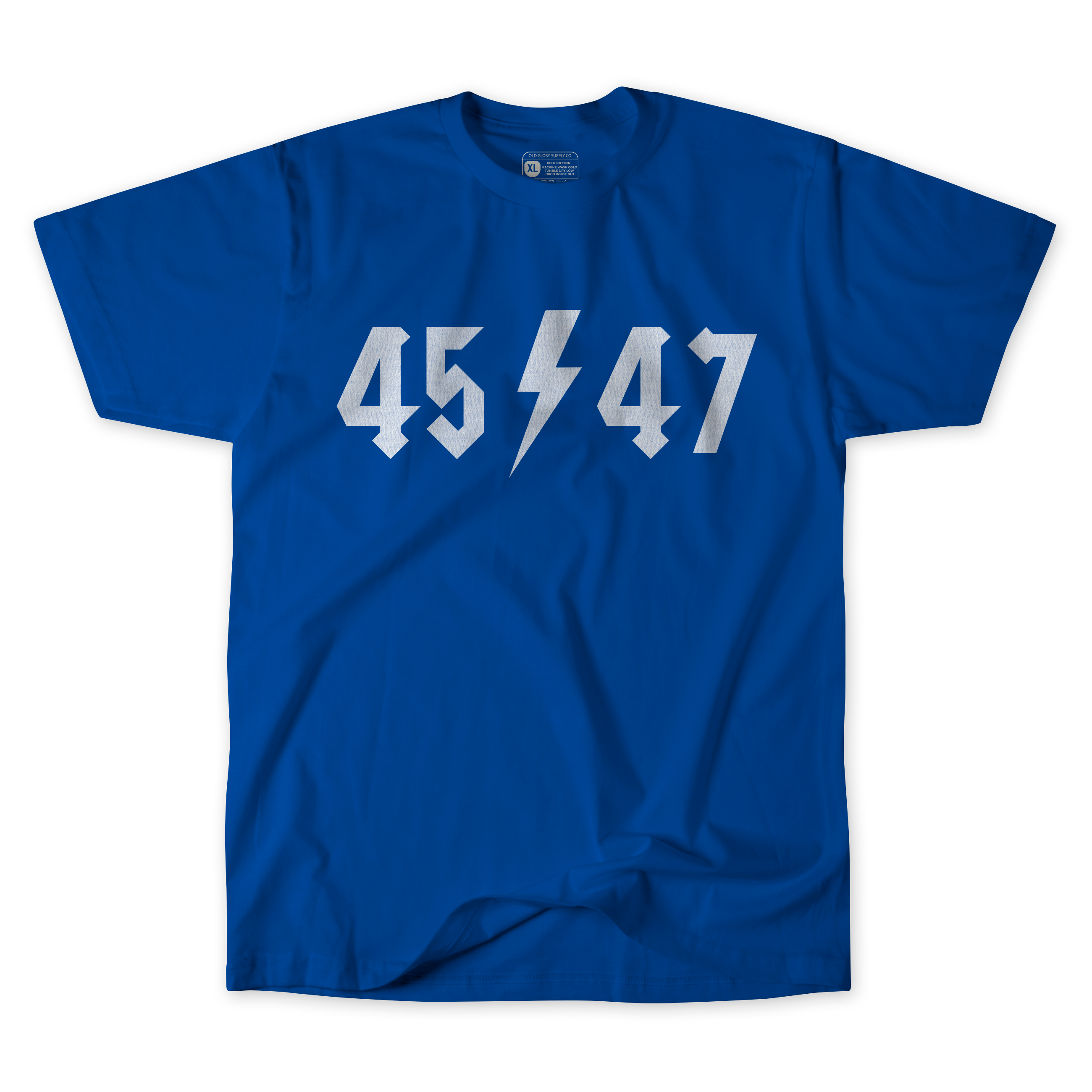 45⚡47 Patriotic Graphic Tee – Unapologetically American