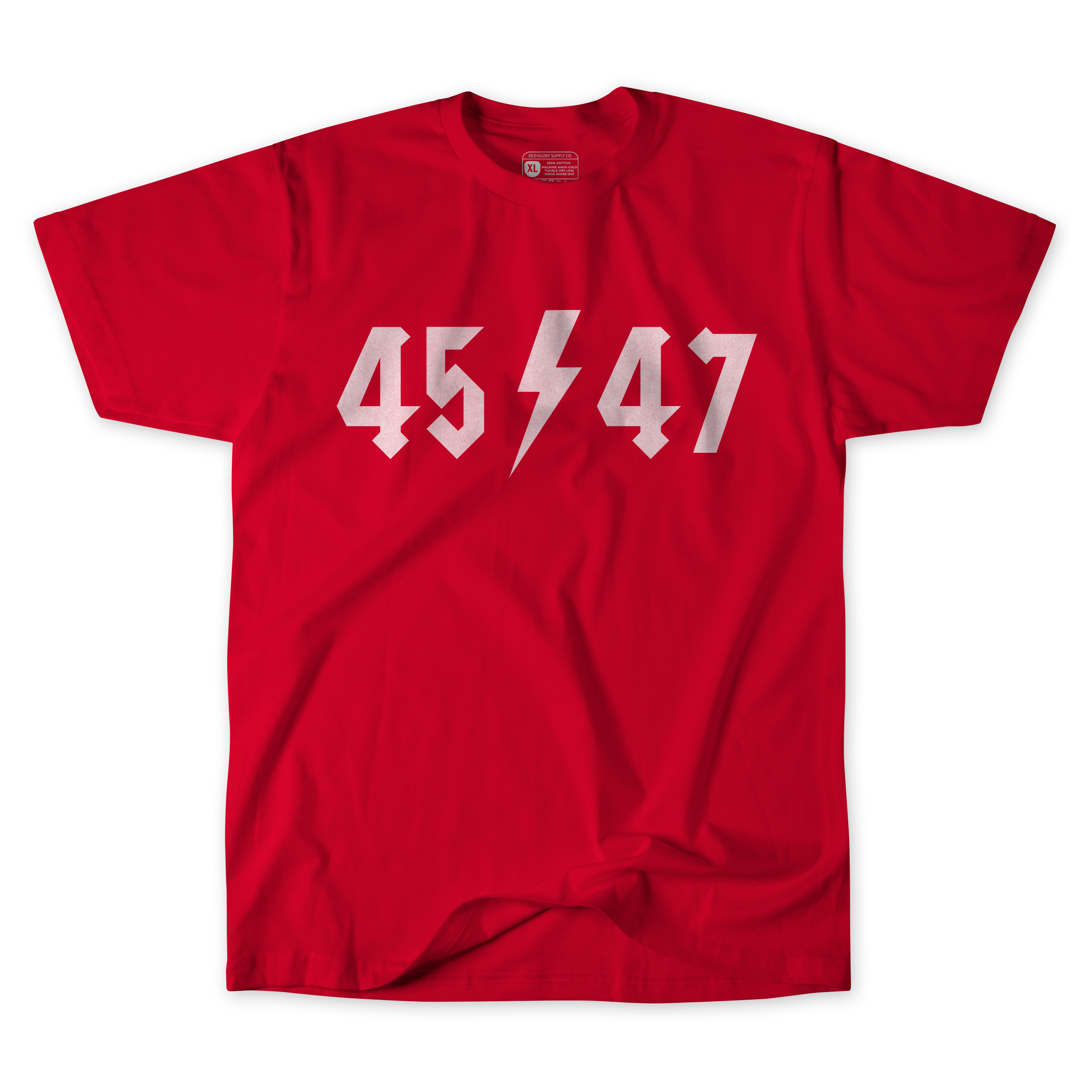 45⚡47 Patriotic Graphic Tee – Unapologetically American