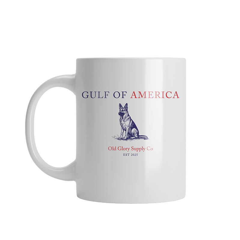 German Shepherd Gulf of America Mug