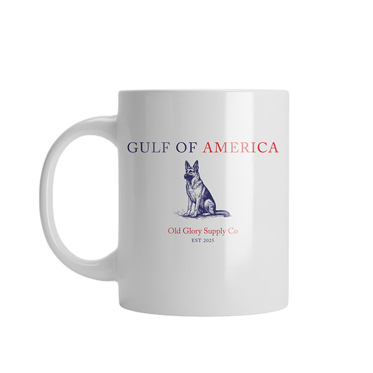 German Shepherd Gulf of America Mug